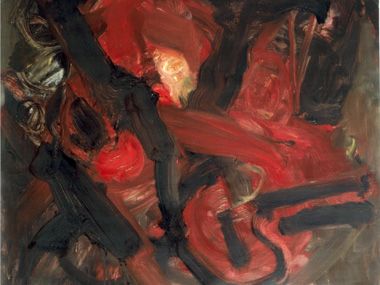 Werner Schweinfurth Malerei - Öl auf Papier1,2004, 67,5x81 cm